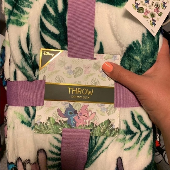 LILO and stitch Disney throw blanket brand new